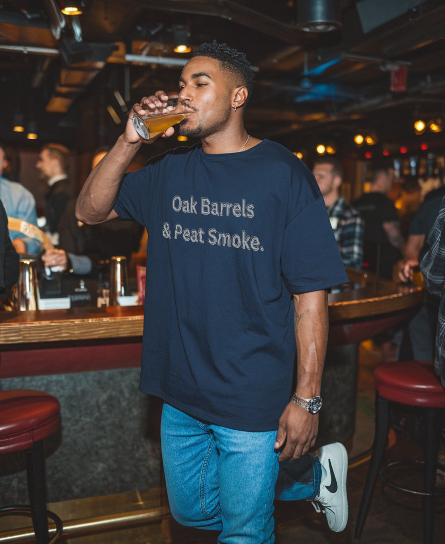 Oak Barrel Unisex Oversized T-shirt